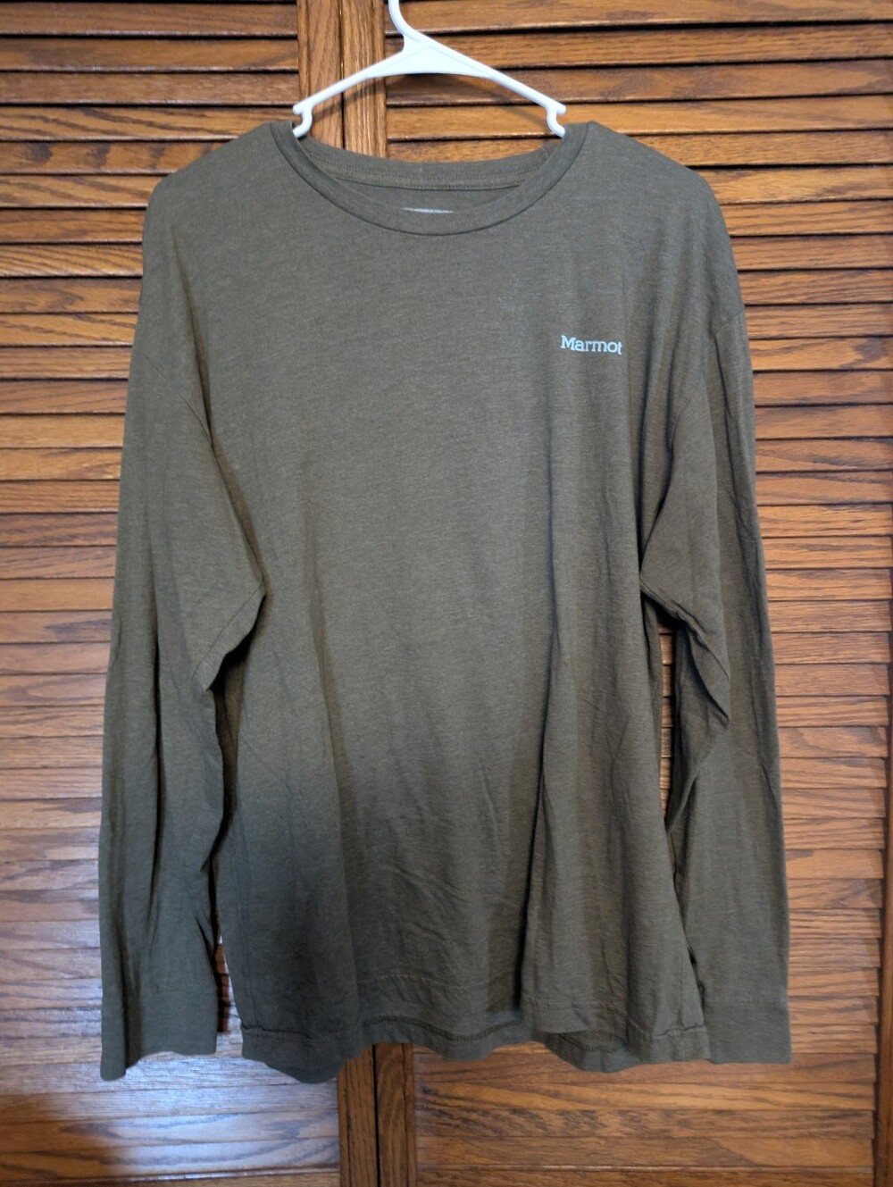 Marmot Men's Brown Long Sleeve T-shirt Size Large